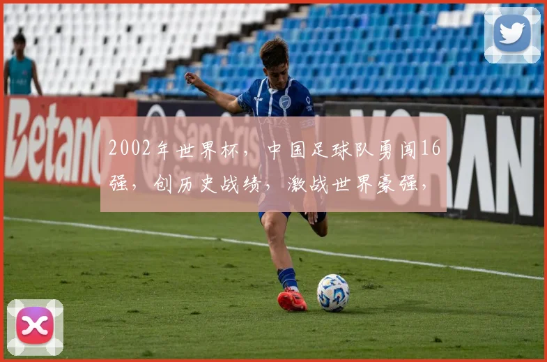 2002年世界杯，中国足球队勇闯16强，创历史战绩，激战世界豪强，备受瞩目
